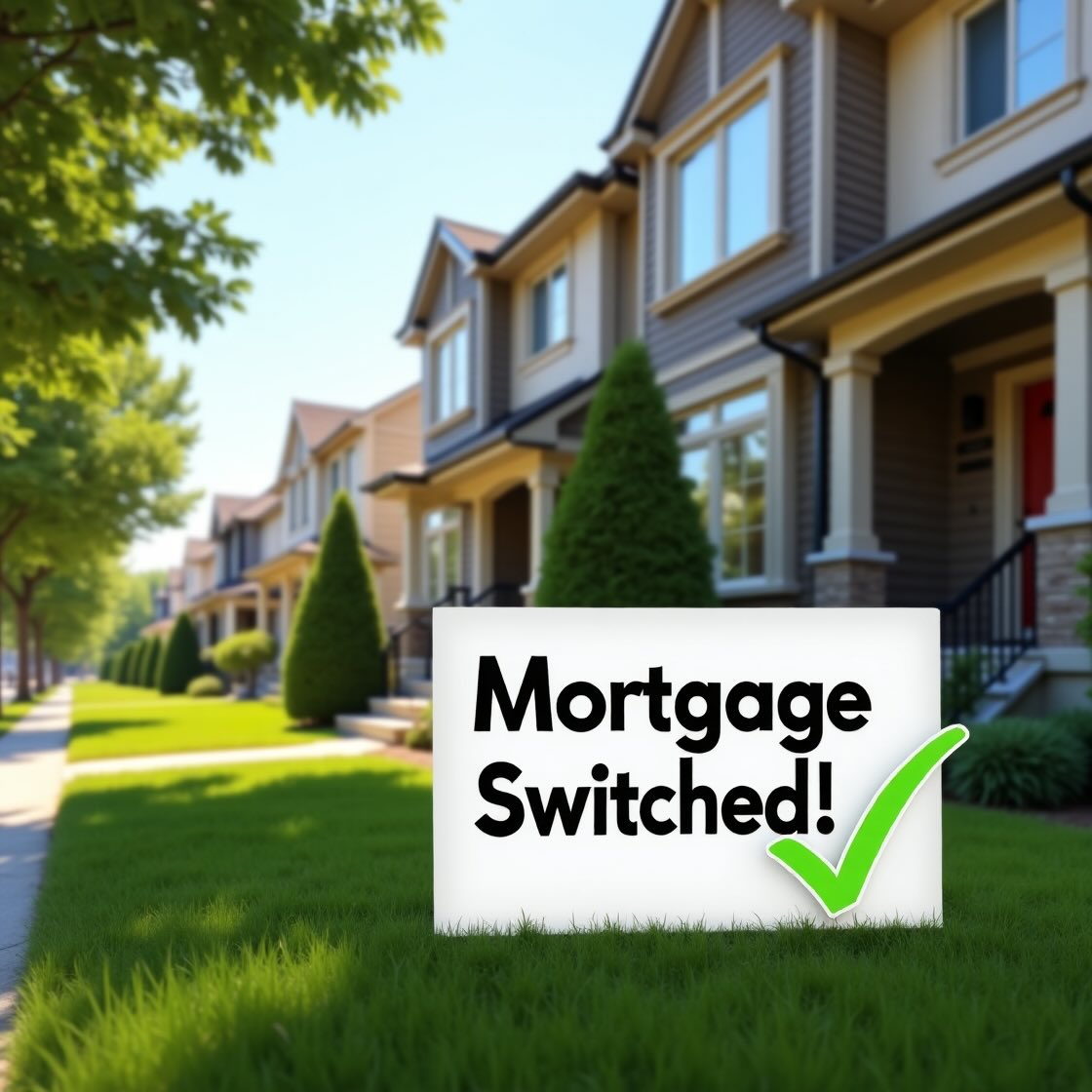 Mortgage renewal and switch